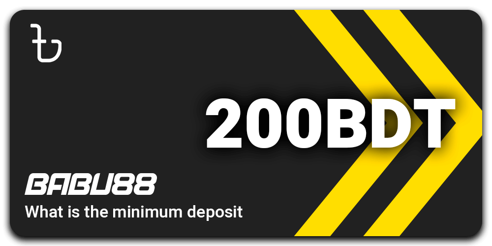 What is the smallest deposit amount on Babu88?