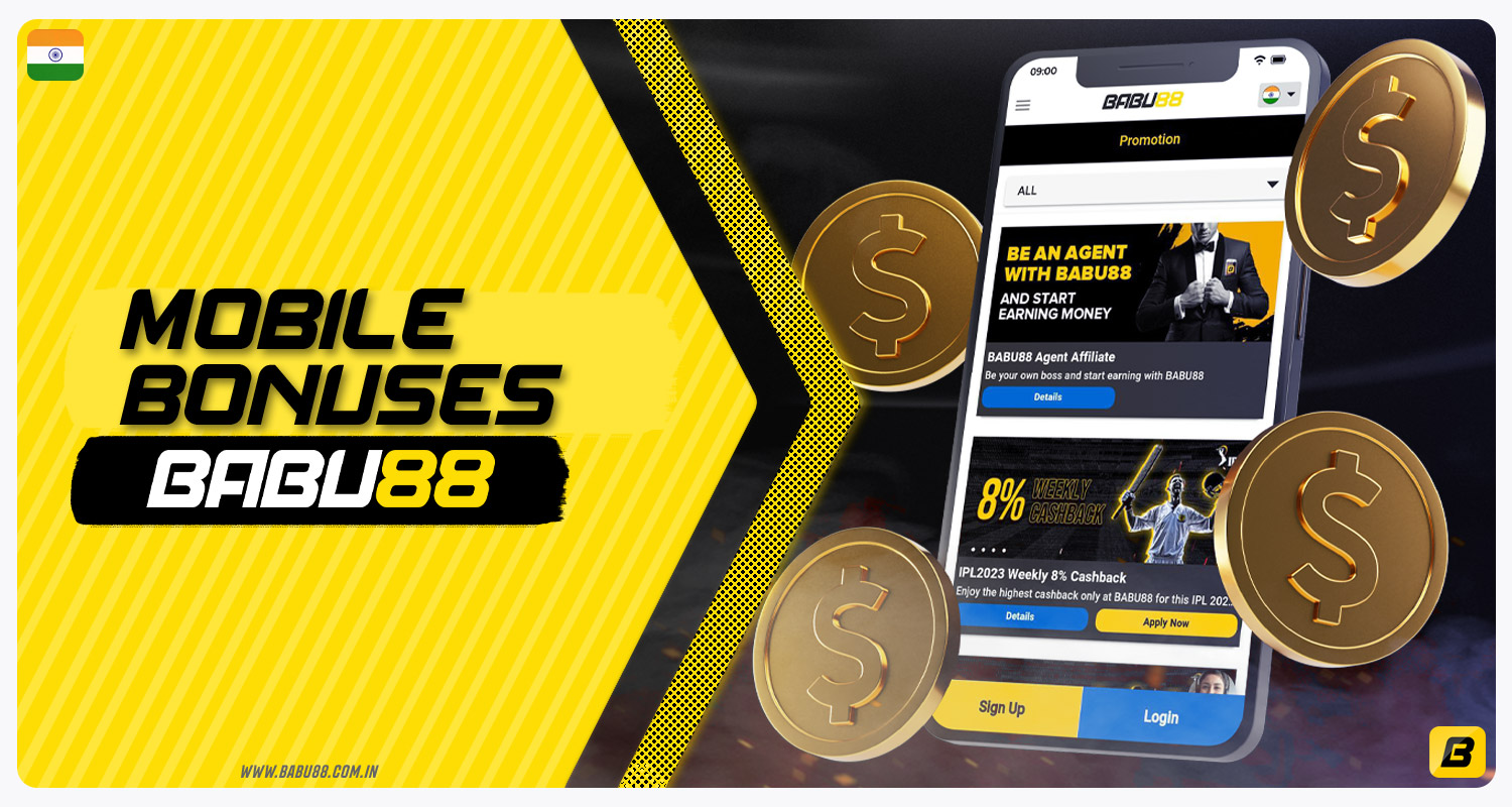 Comprehensive list of bonuses offered in the Babu88 India mobile app.