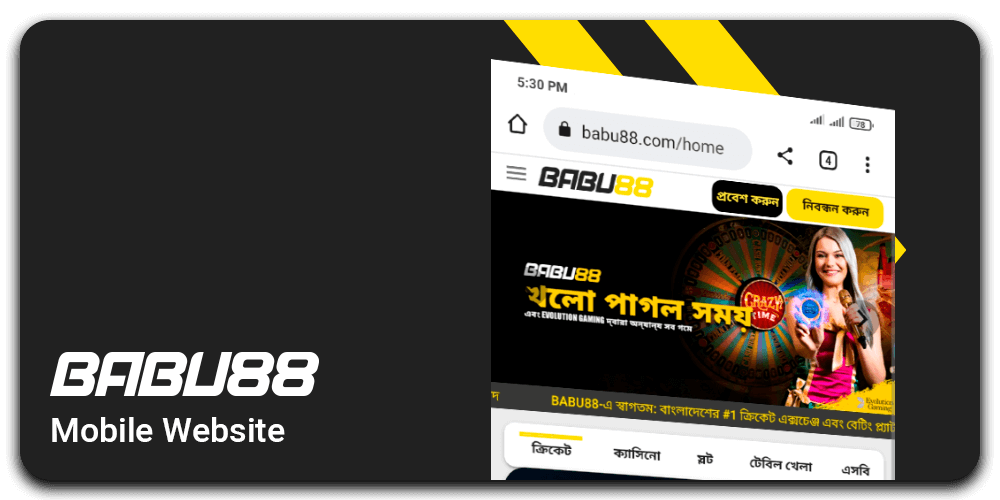 Babu88 Mobile Site